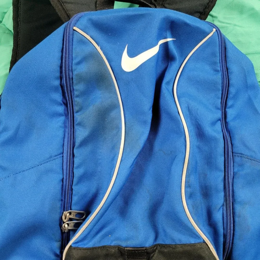 Nike Brasilia Blue Adults Backpack Casual School Outdoors Hiking